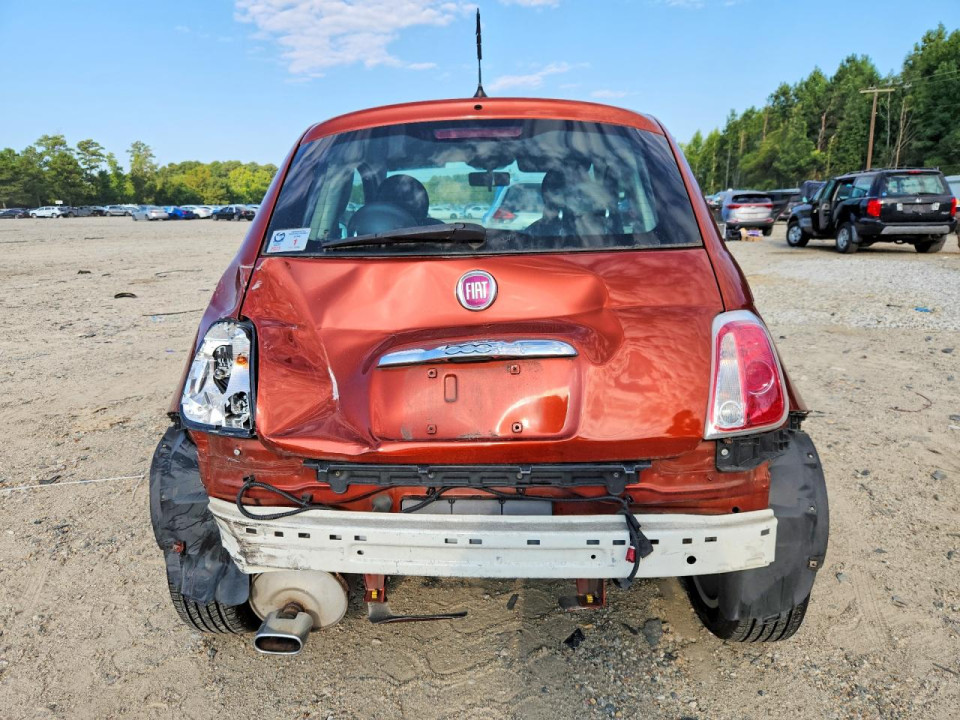 Fiat 500 2012 — Copart