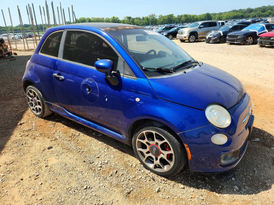 Fiat 500 2012 — Copart