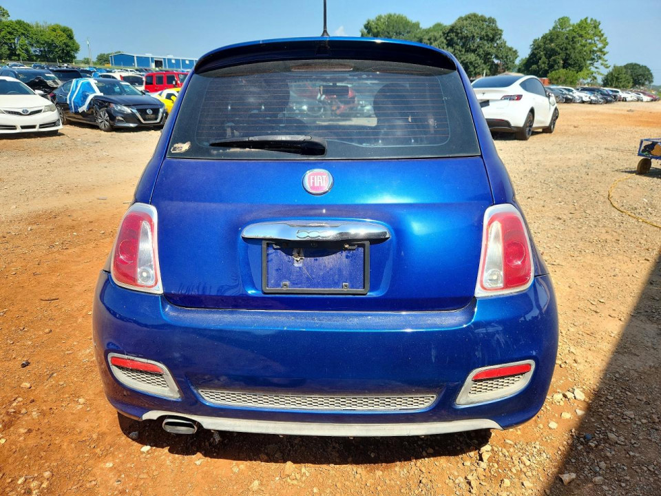 Fiat 500 2012 — Copart