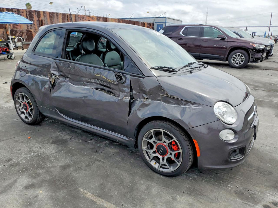 Fiat 500 2015 — Copart