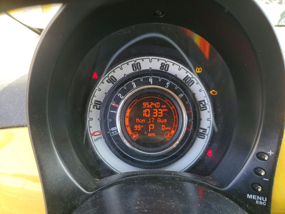 Fiat 500 2012 — Copart