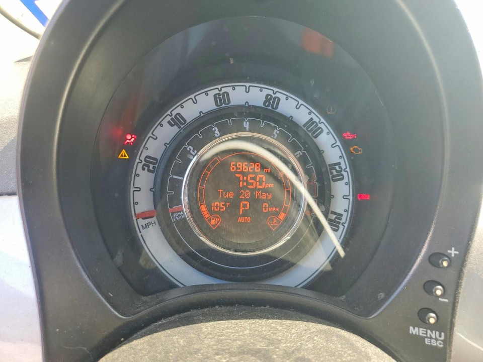 Fiat 500 2012 — Copart