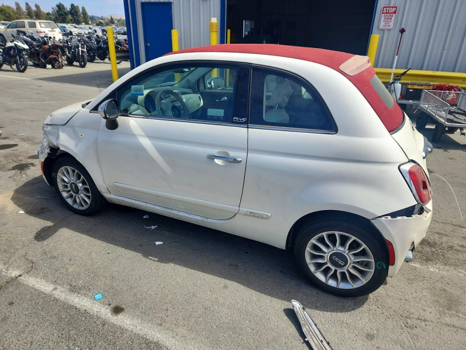 Fiat 500 2012 — Copart