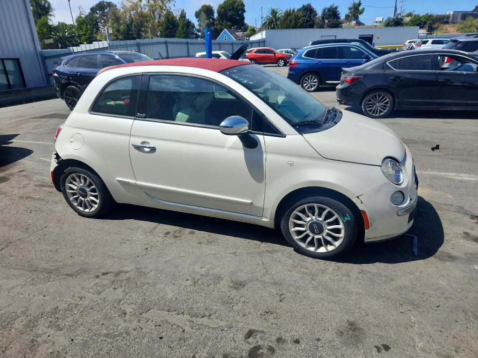 Fiat 500 2012 — Copart