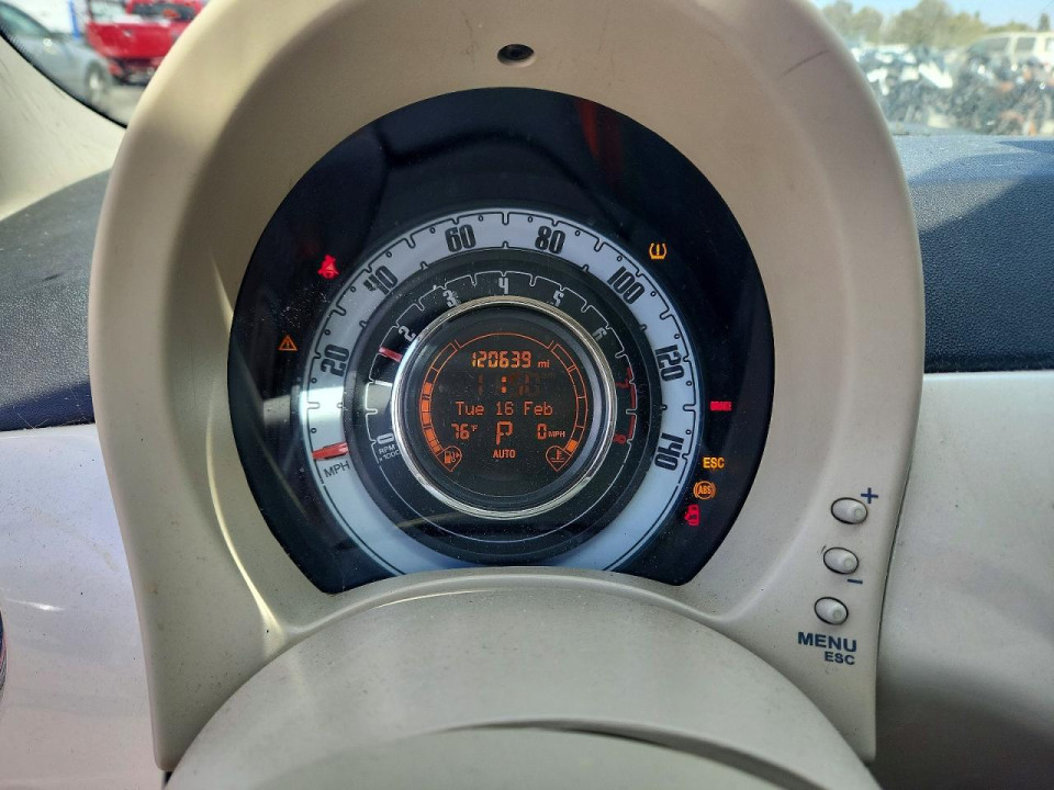 Fiat 500 2012 — Copart