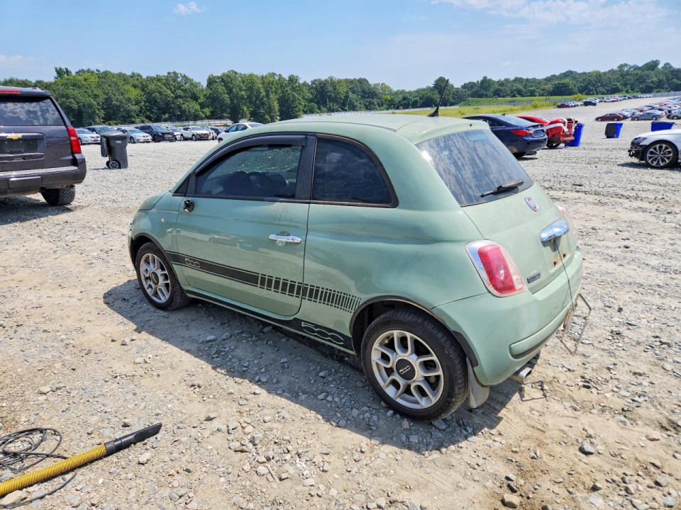 Fiat 500 2013 — Copart