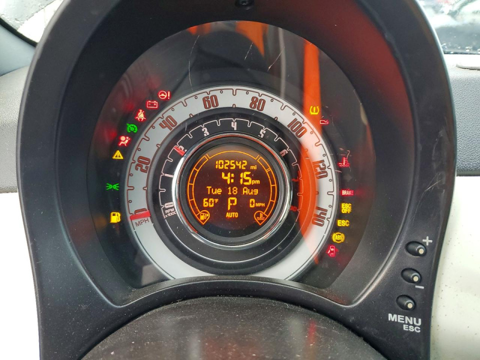 Fiat 500 2012 — Copart