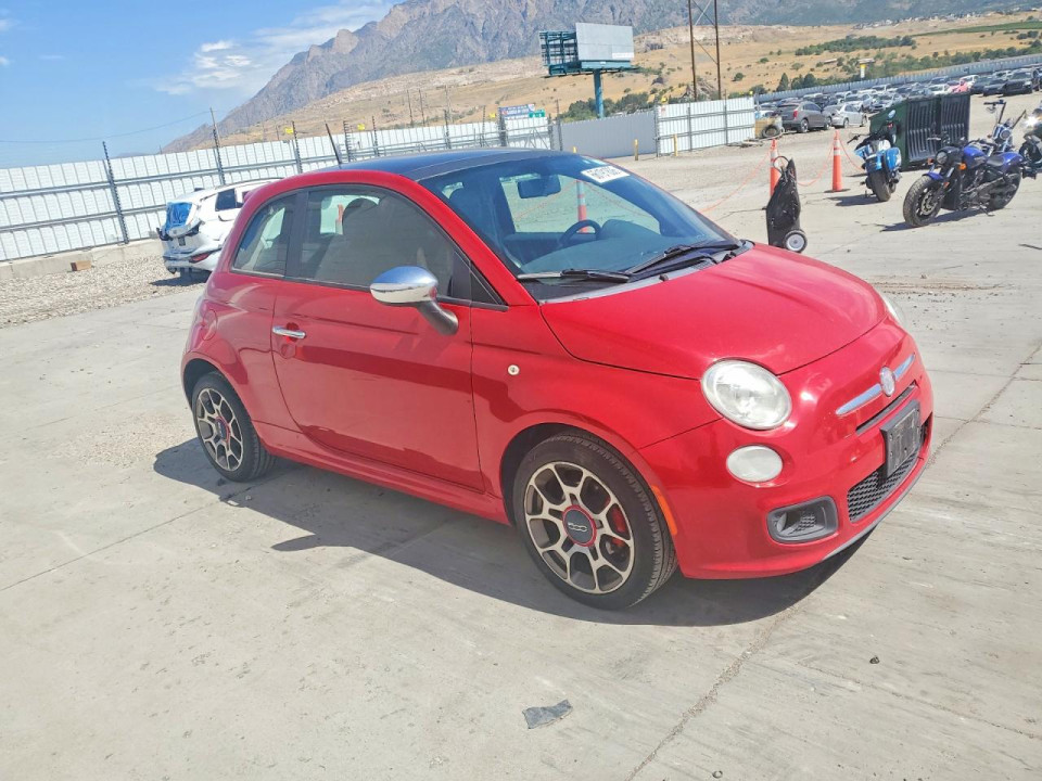 Fiat 500 2012 — Copart