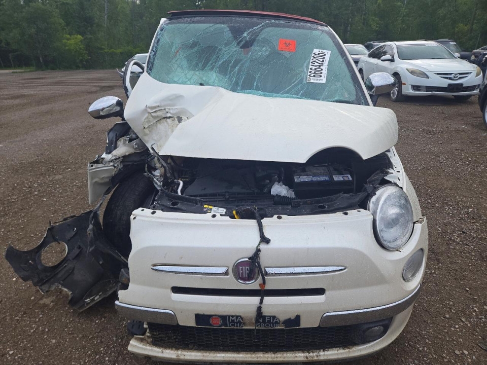 Fiat 500 2012 — Copart