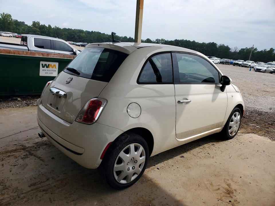 Fiat 500 2016 — Copart