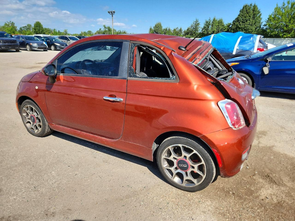 Fiat 500 2013 — Copart