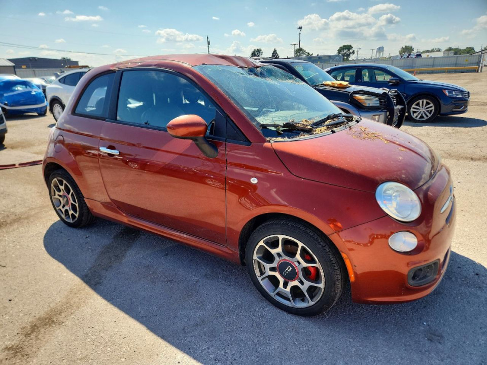Fiat 500 2013 — Copart
