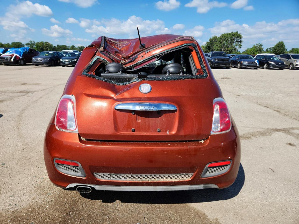 Fiat 500 2013 — Copart