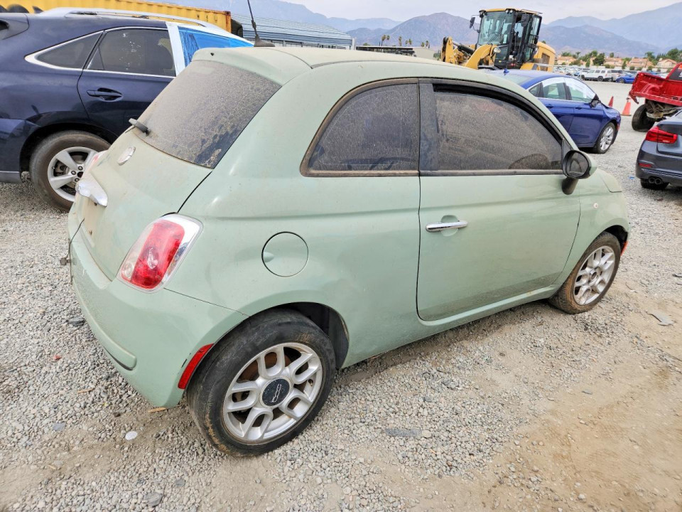 Fiat 500 2012 — Copart