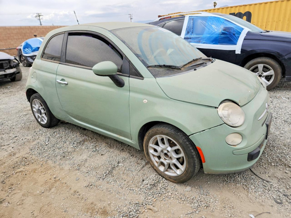 Fiat 500 2012 — Copart