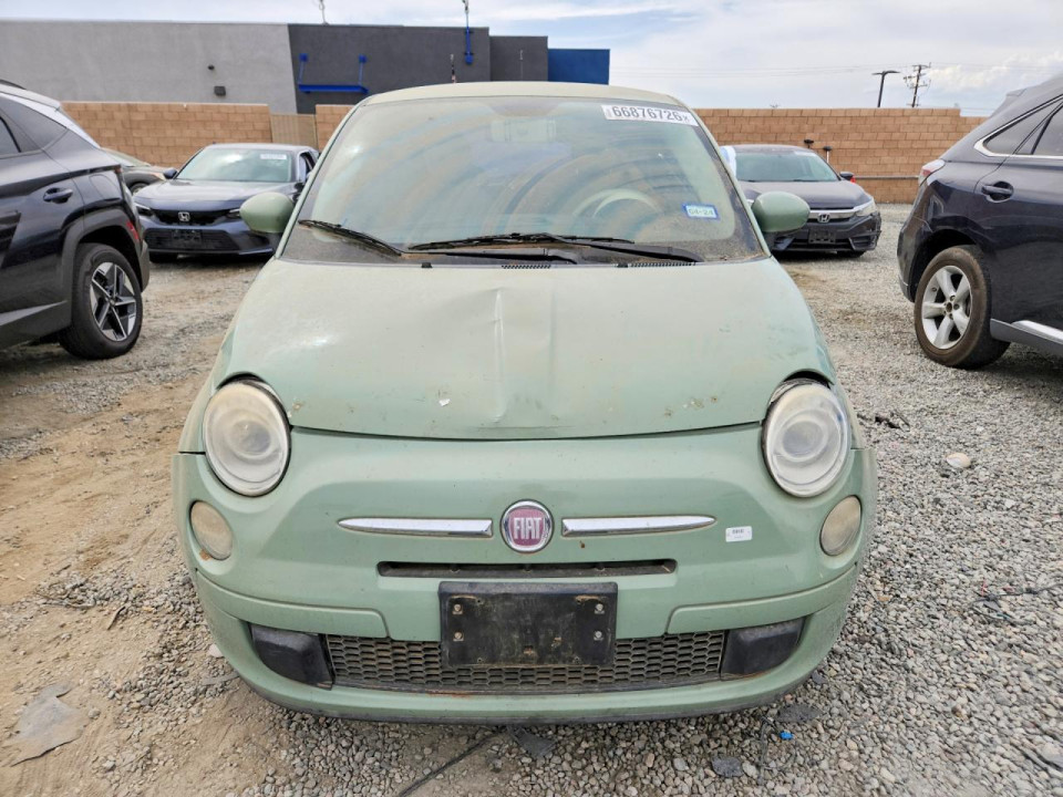 Fiat 500 2012 — Copart