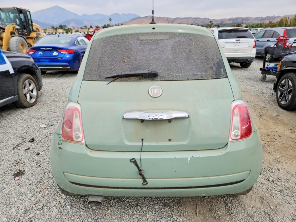 Fiat 500 2012 — Copart