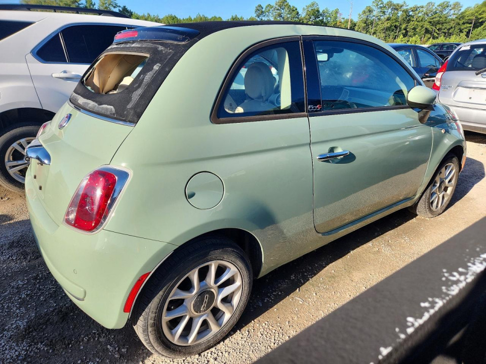Fiat 500 2017 — Copart