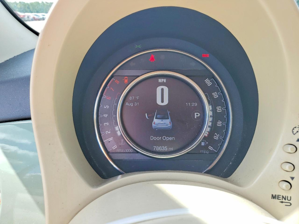 Fiat 500 2017 — Copart