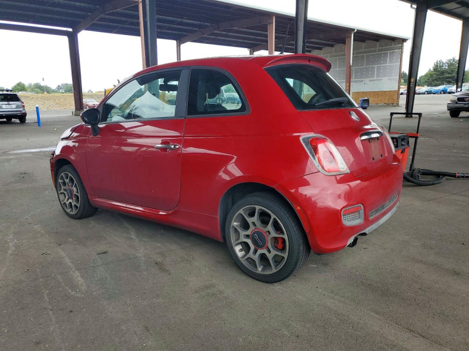 Fiat 500 2012 — Copart