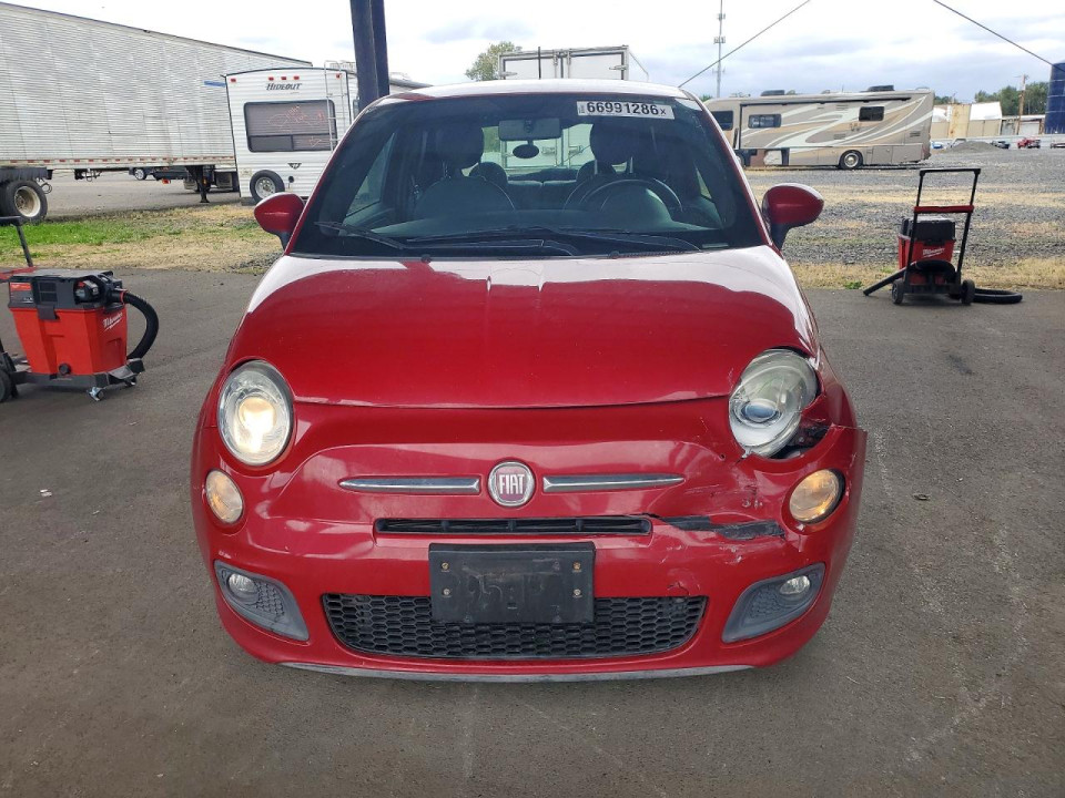 Fiat 500 2012 — Copart
