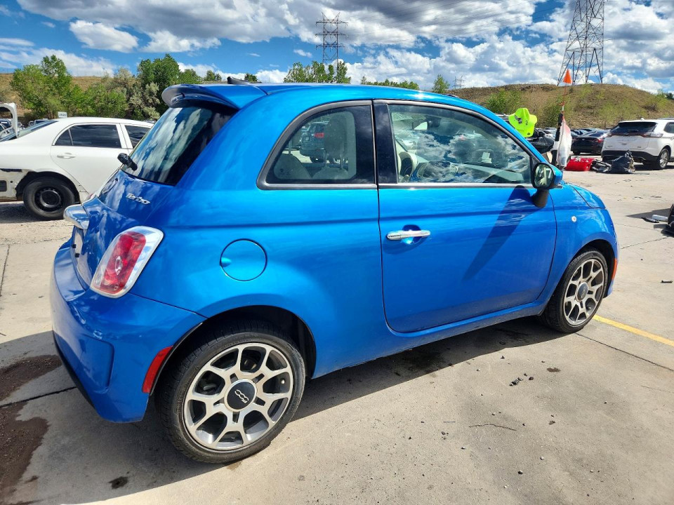 Fiat 500 2021 — Copart