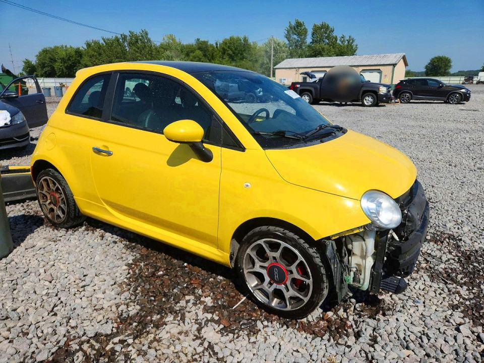 Fiat 500 2013 — Copart