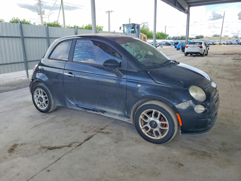 Fiat 500 2012 — Copart