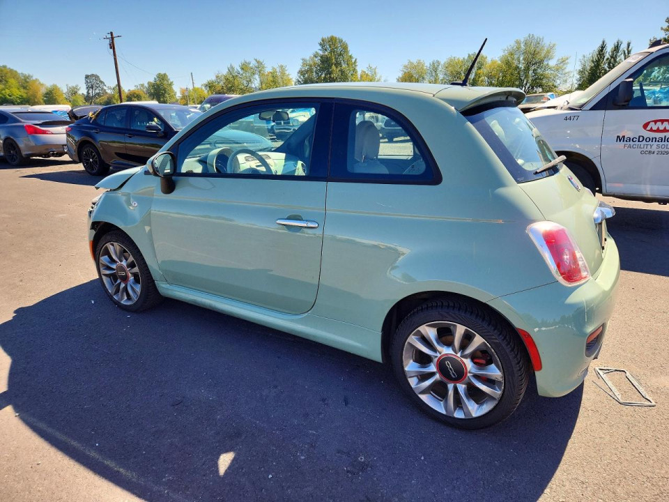 Fiat 500 2015 — Copart