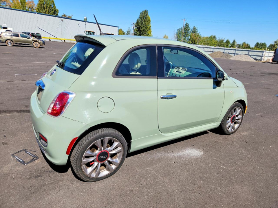 Fiat 500 2015 — Copart