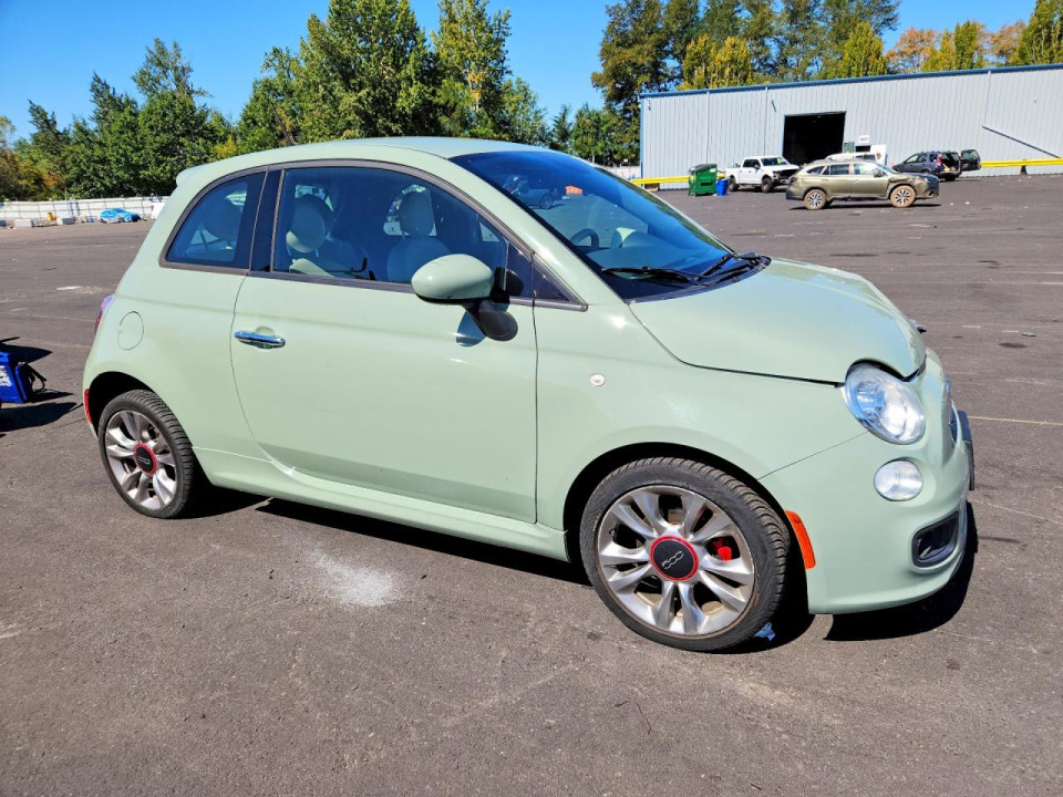 Fiat 500 2015 — Copart