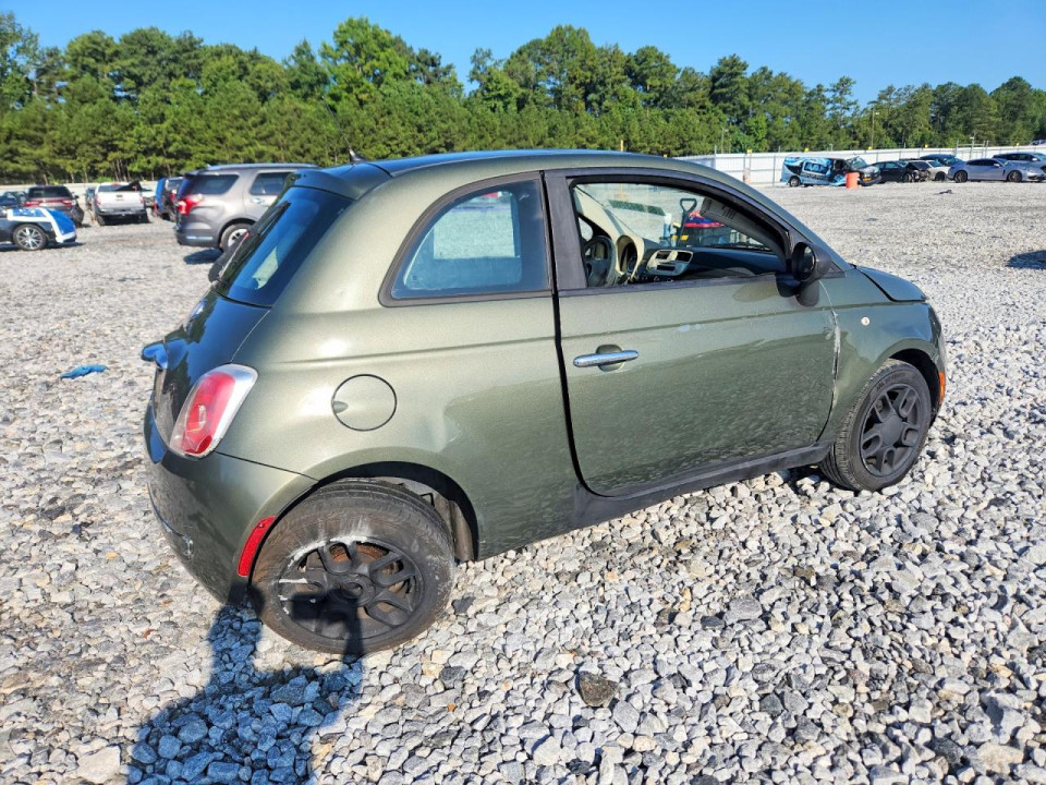 Fiat 500 2012 — Copart
