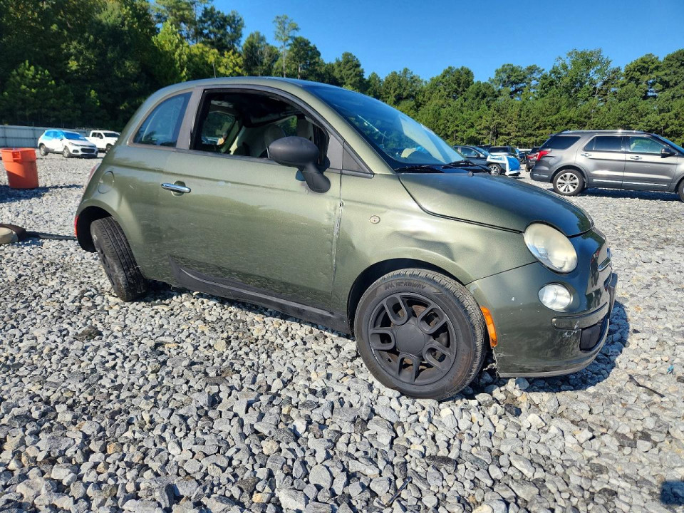 Fiat 500 2012 — Copart