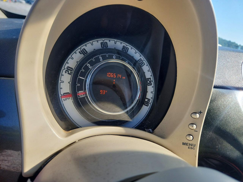 Fiat 500 2012 — Copart