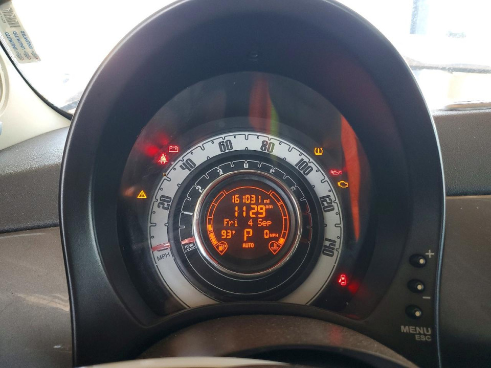 Fiat 500 2012 — Copart