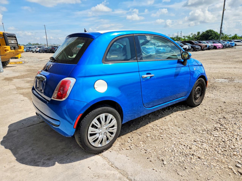 Fiat 500 2015 — Copart