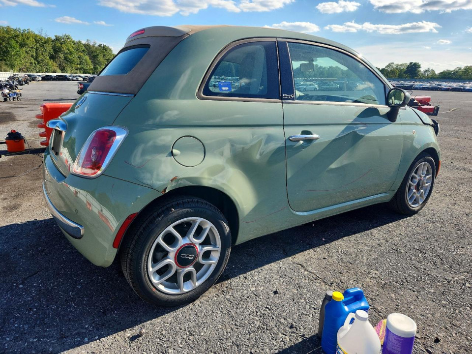 Fiat 500 2012 — Copart