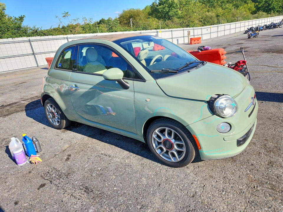 Fiat 500 2012 — Copart