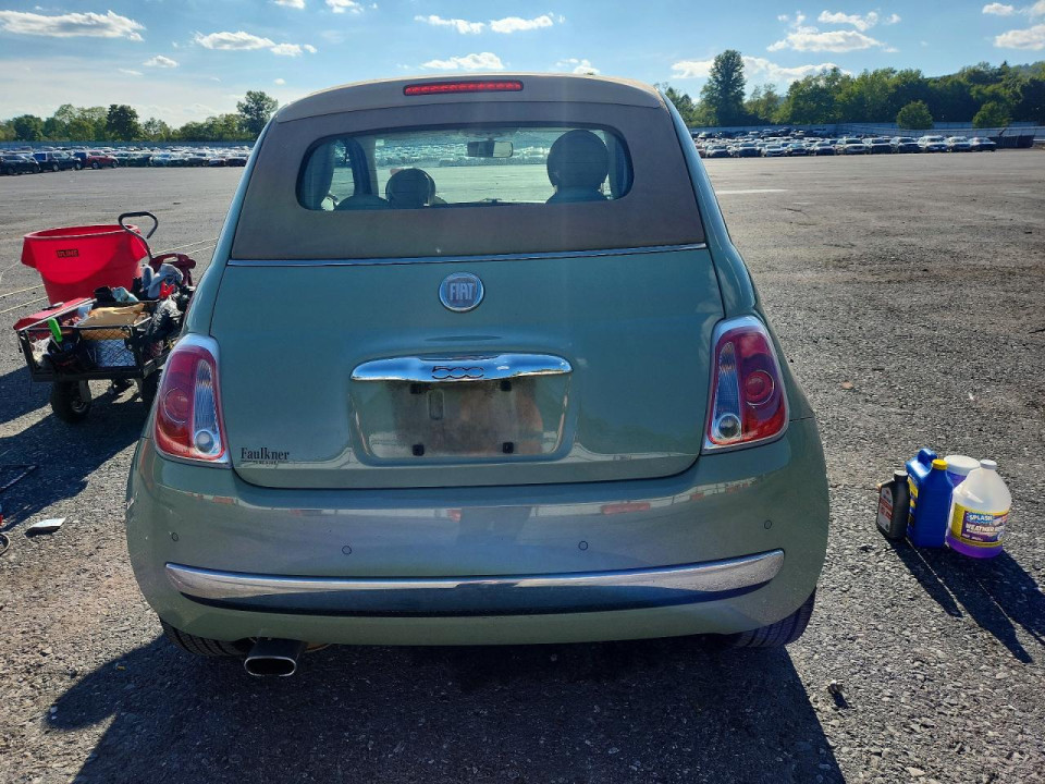 Fiat 500 2012 — Copart