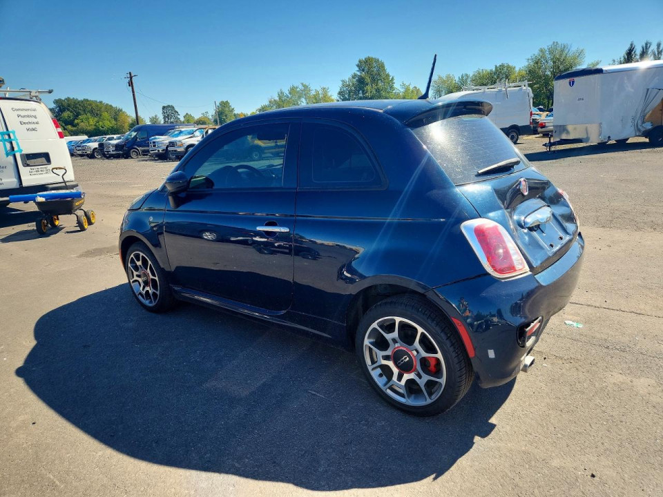 Fiat 500 2015 — Copart