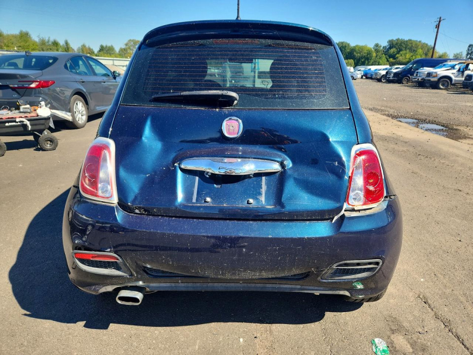 Fiat 500 2015 — Copart