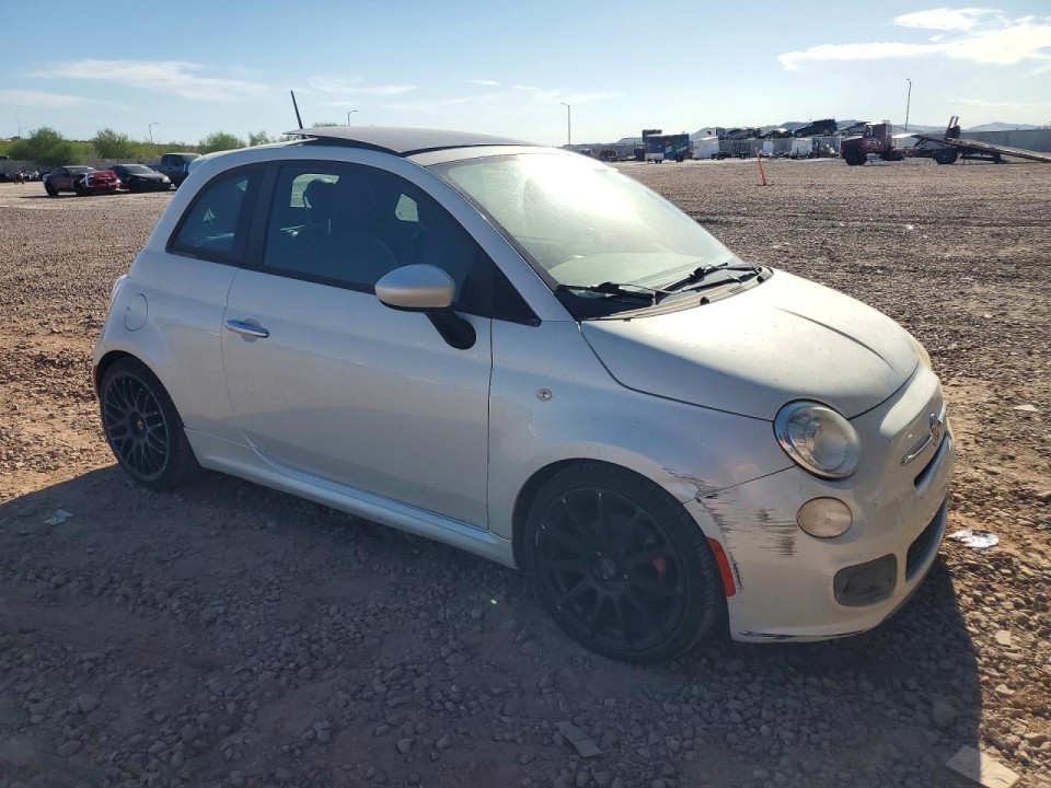 Fiat 500 2012 — Copart