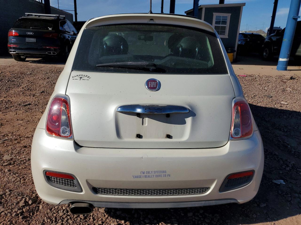 Fiat 500 2012 — Copart