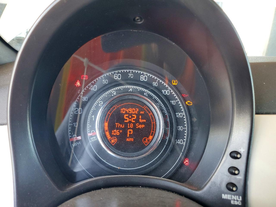 Fiat 500 2012 — Copart