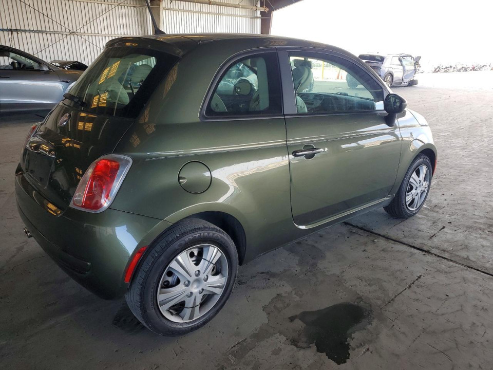 Fiat 500 2012 — Copart