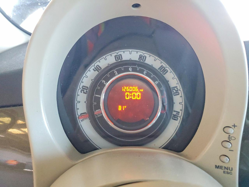 Fiat 500 2012 — Copart