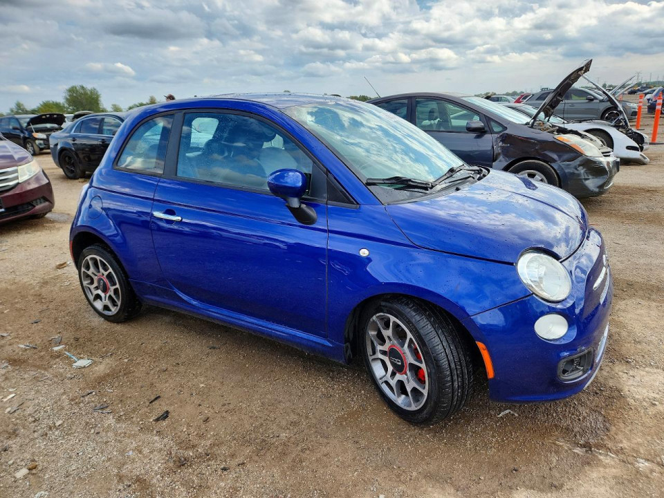 Fiat 500 2013 — Copart