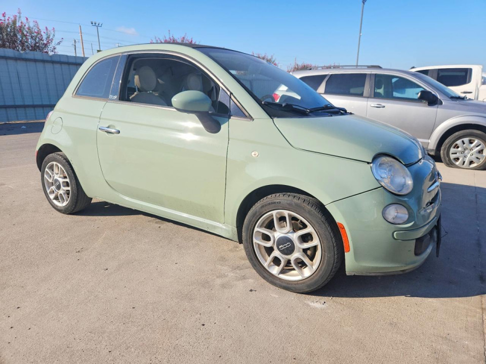 Fiat 500 2012 — Copart