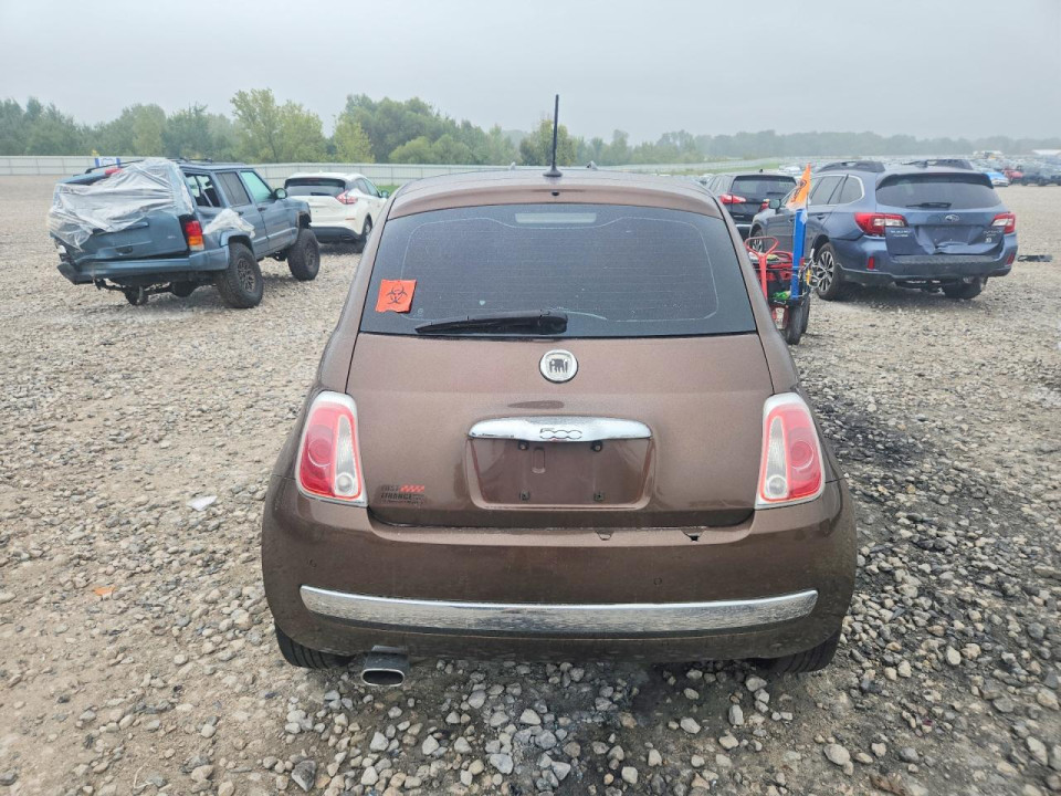 Fiat 500 2012 — Copart