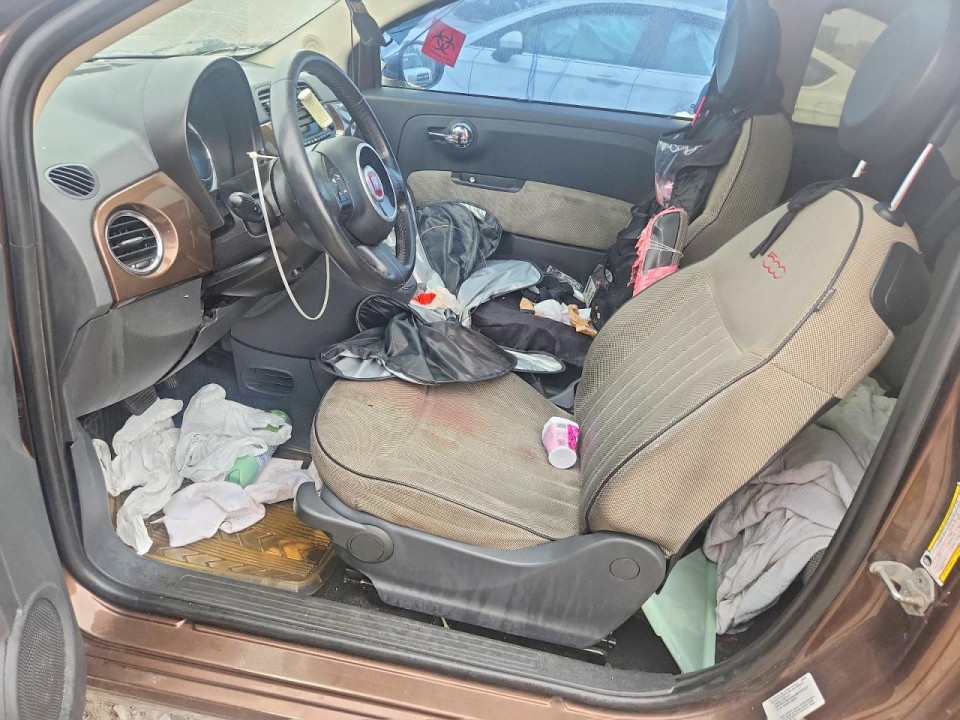 Fiat 500 2012 — Copart